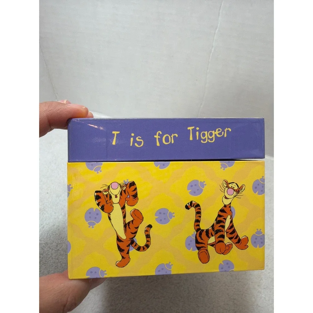 VTG 90s Disney Tigger Musical Jewelry Trinket Box Winnie the Pooh No Music